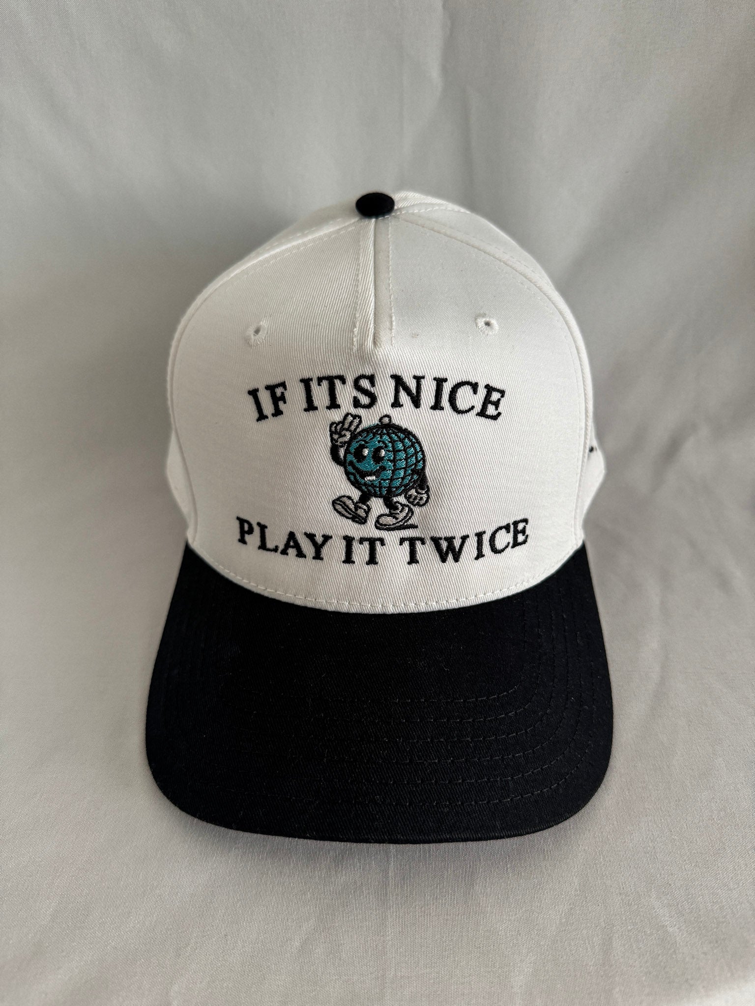 Play It Twice (Disco Ball)-5 Panel Snapback