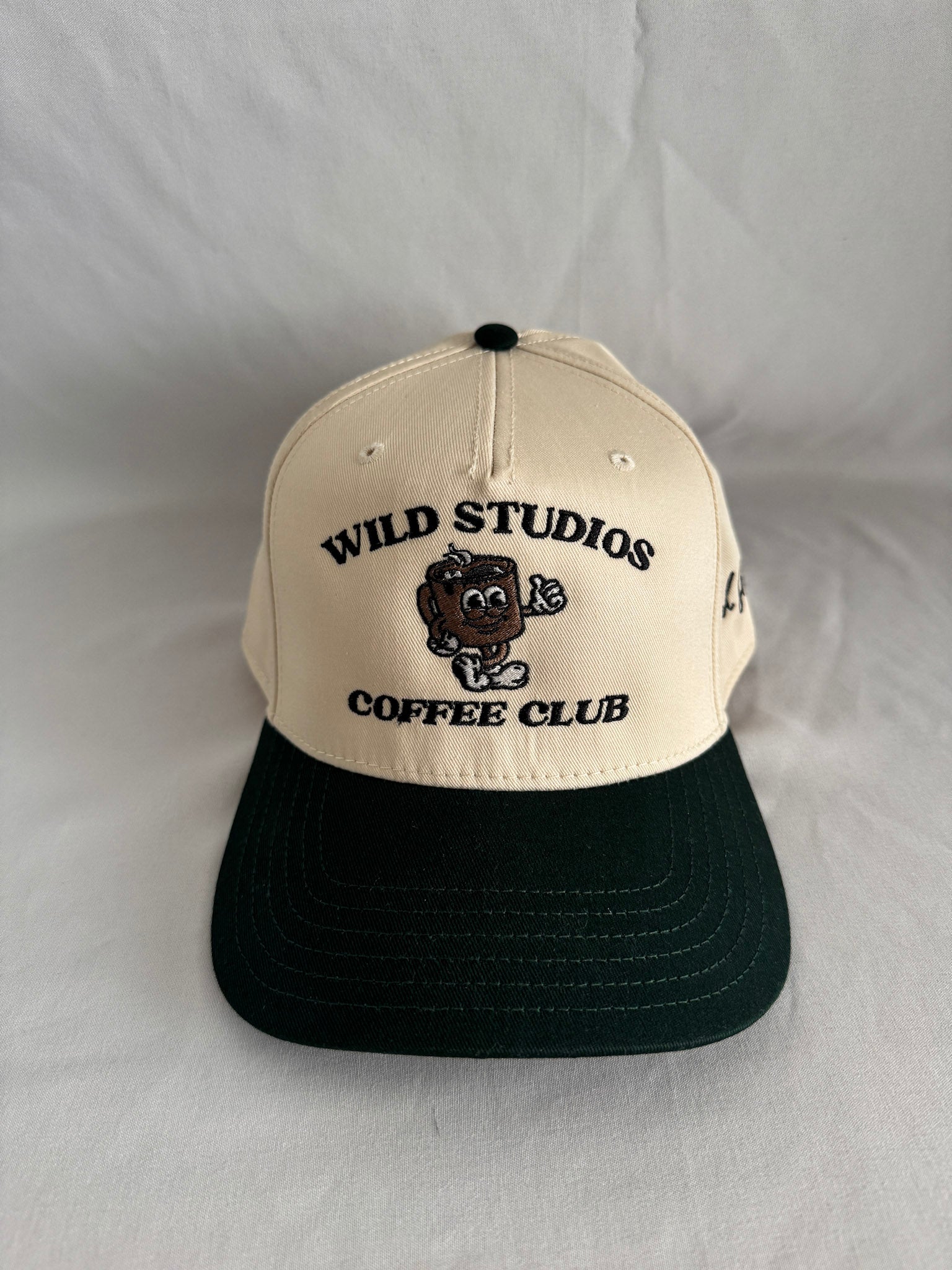 Wild Studios Coffee Club-5 Panel Snapback