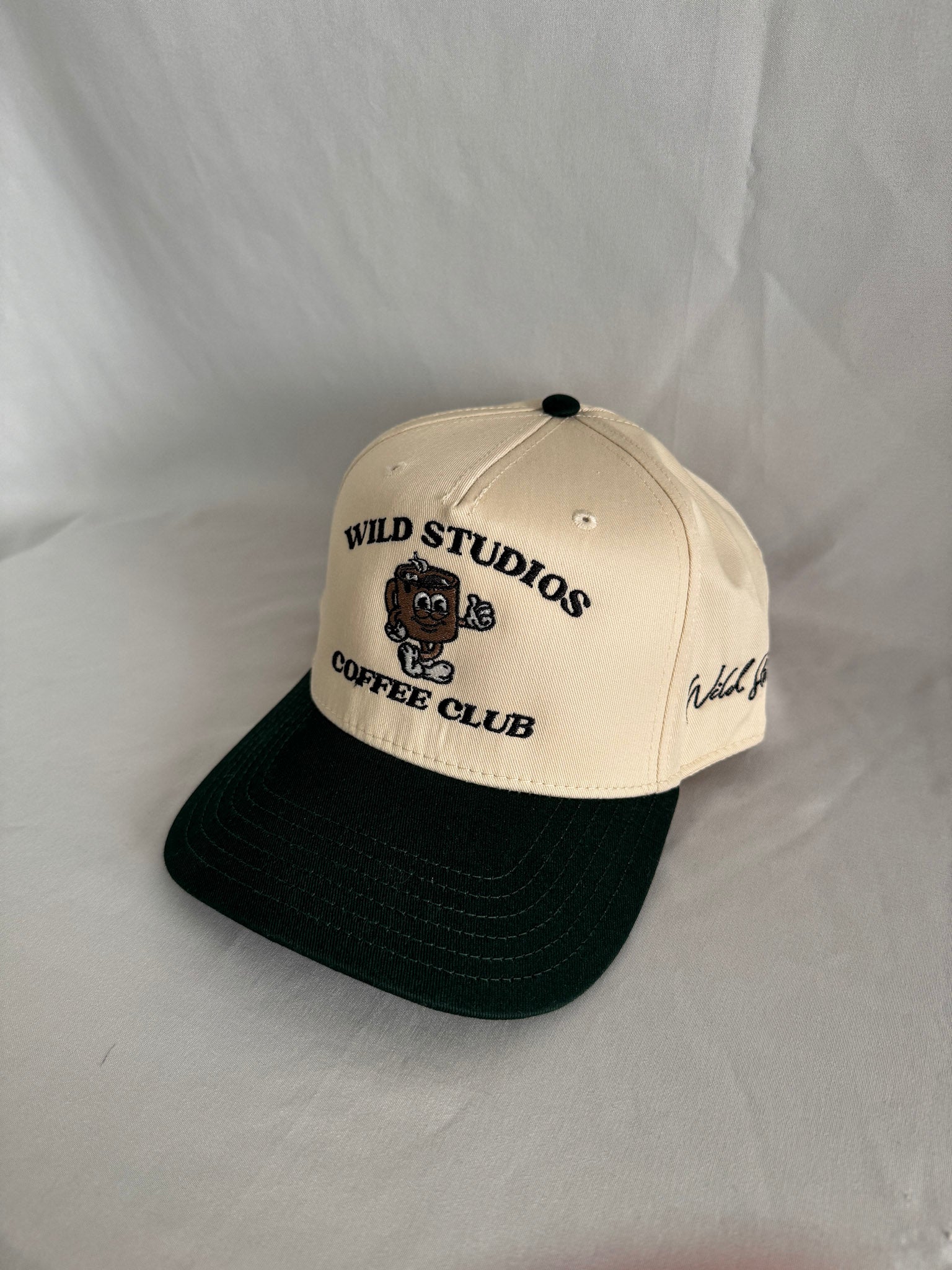 Wild Studios Coffee Club-5 Panel Snapback