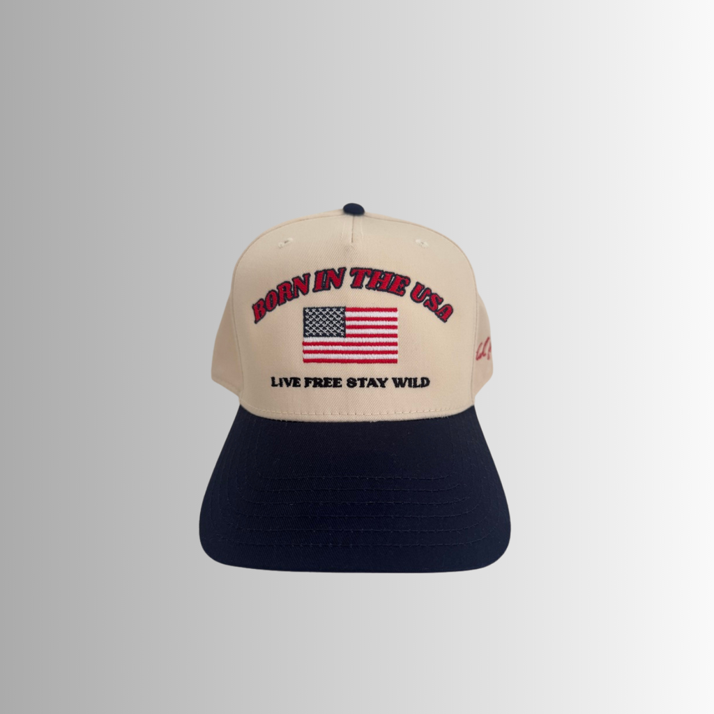 Live Free Stay Wild (Navy)