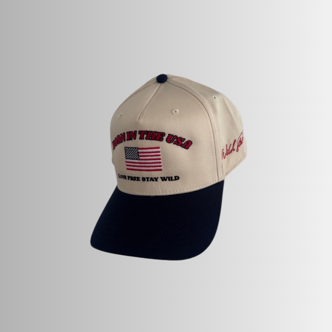 Live Free Stay Wild (Navy)