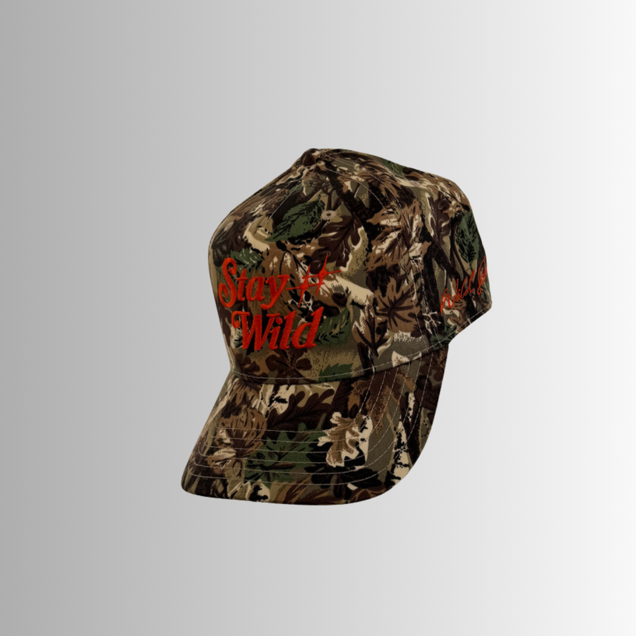 STAY WILD (ORANGE/CAMO)