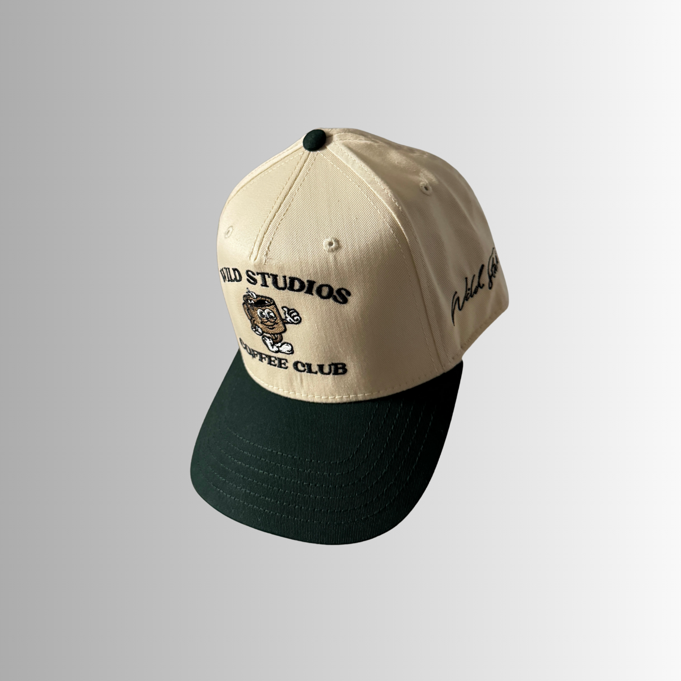Wild Studios Coffee Club-5 Panel Snapback